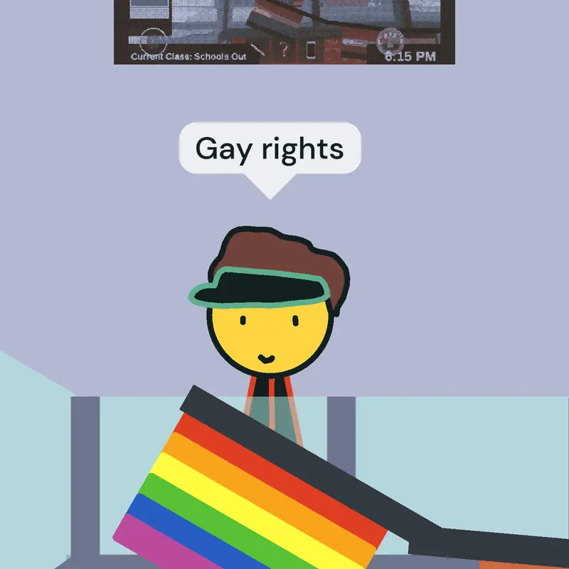 Gay rights by @IRemixSomecards