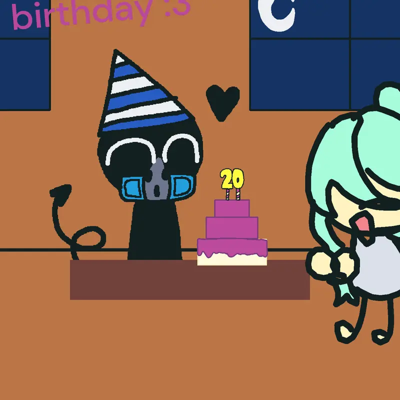 Happy birthday! by @MADOKA-kaname975