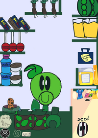 Peashooter mukbang!