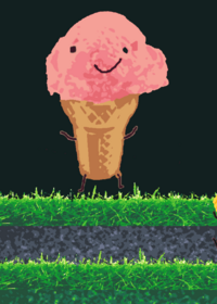 Chicken nugget vs ice cream