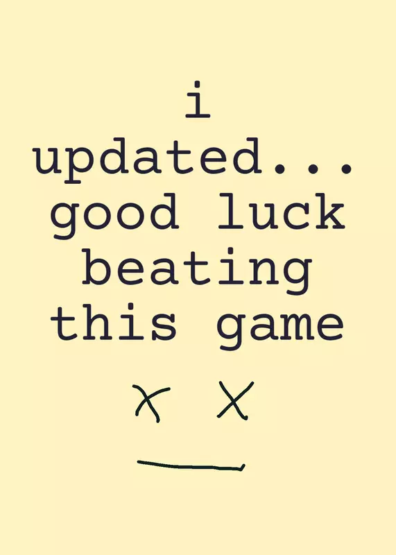 Ending game by @ZomboTheGuy