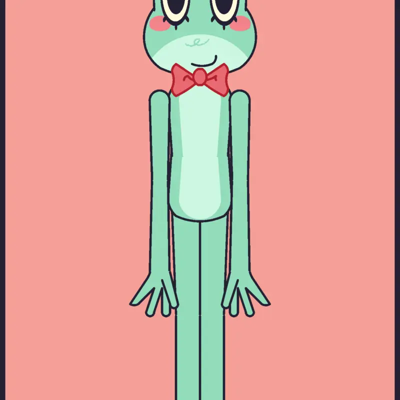 Ribbit ragdoll by @-_No_Name_-