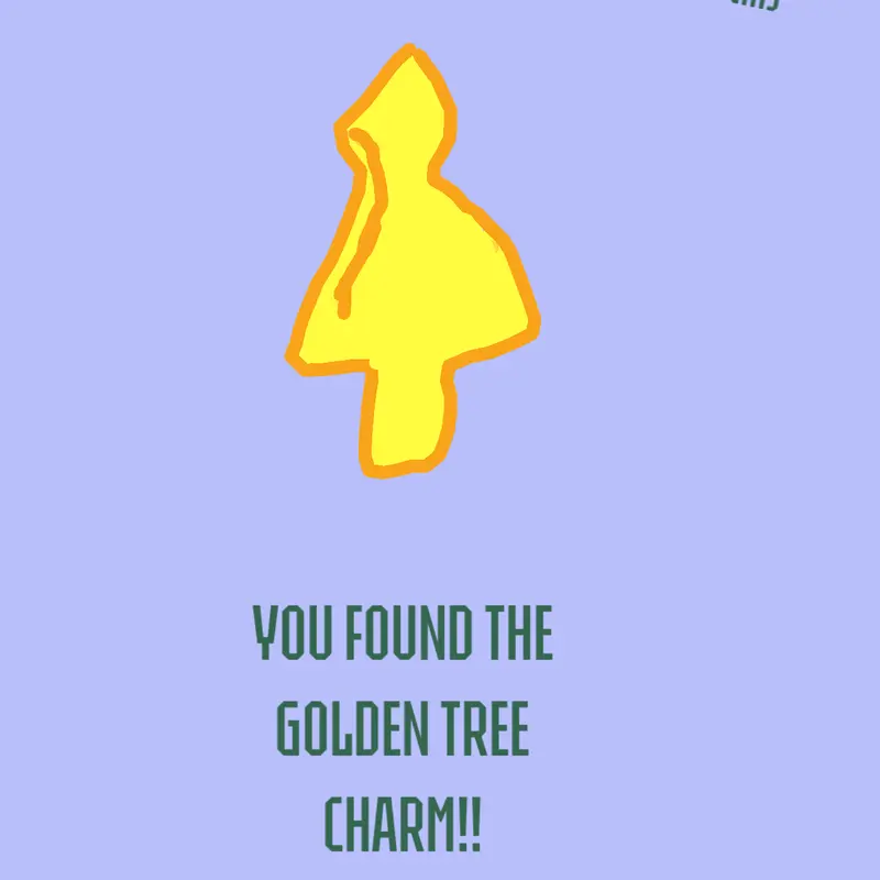 YOU FOUND THE GOLDEN TREE CHARM! by @malz_