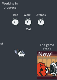 The battle cats sprites #thebattlecats