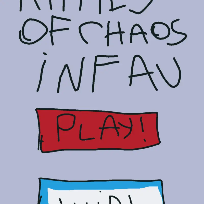 Inf AU (blood and horror coming soon) by @KittiesOfChaos_ofc