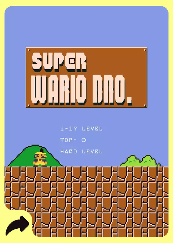 Super Wario Bro by @The_Cool_Penguin