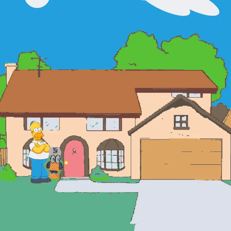 Homer let the barts out by @numberblocks12345