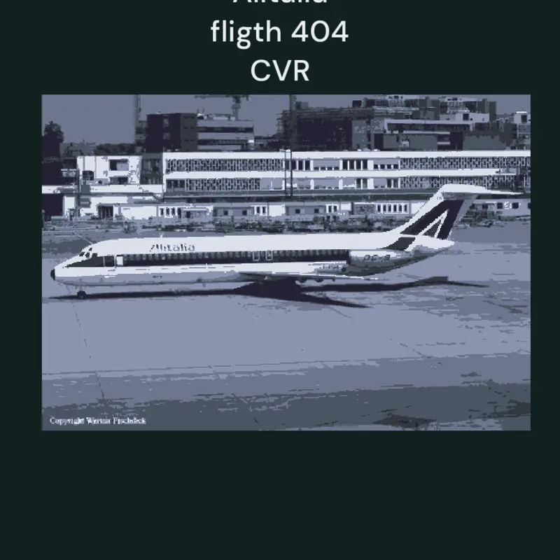 Alitalia fligth 404 CVR by @Air-Trabzon-TR