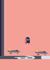 Plane crash physics X
