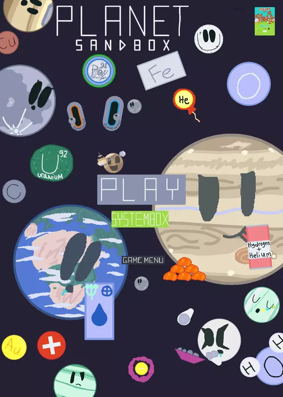 Planet sandbox but with faces! by @Kir3n_1234