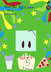 Thank you for 5 follows!