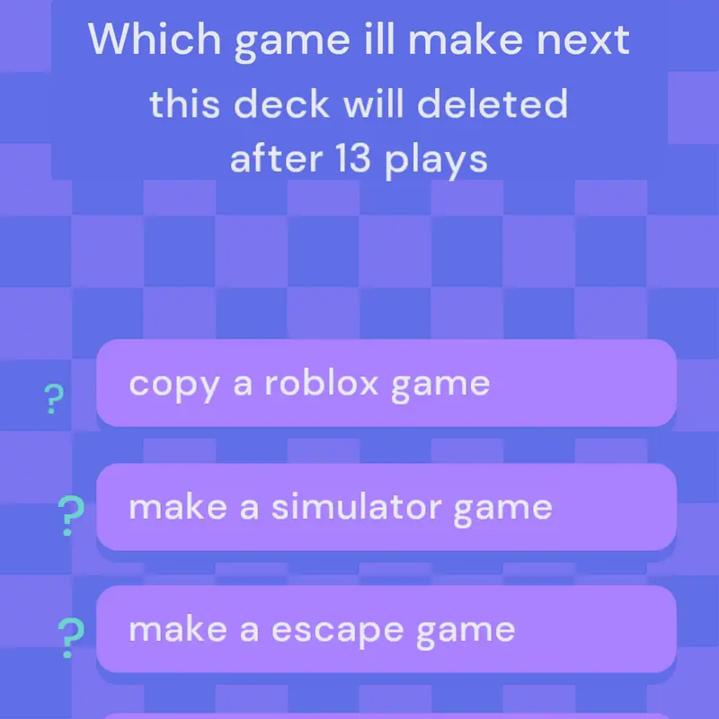 Game by @Yavve
