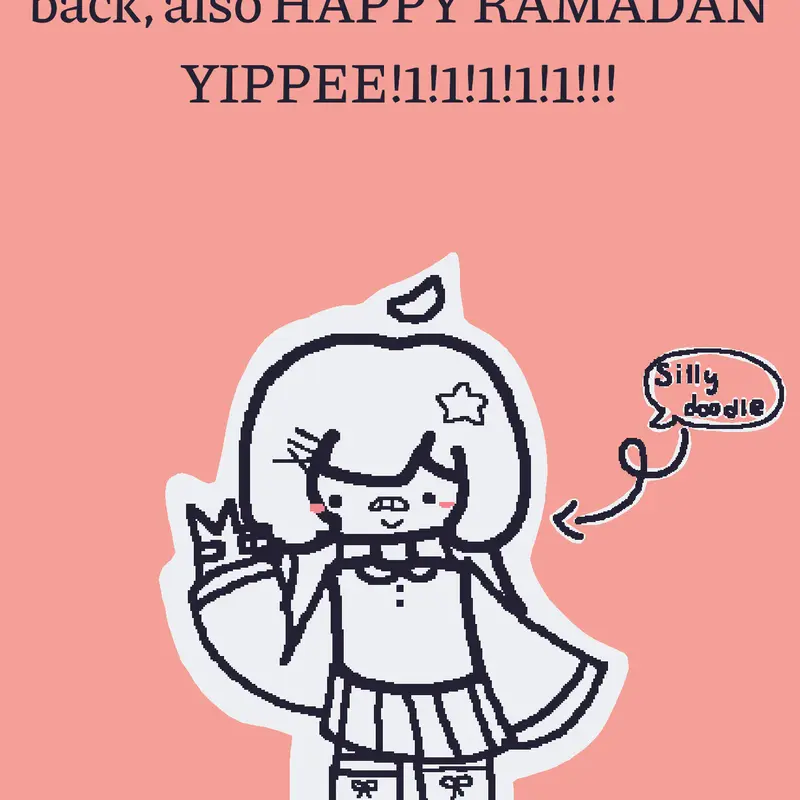 I'm back by @m0chi_cake