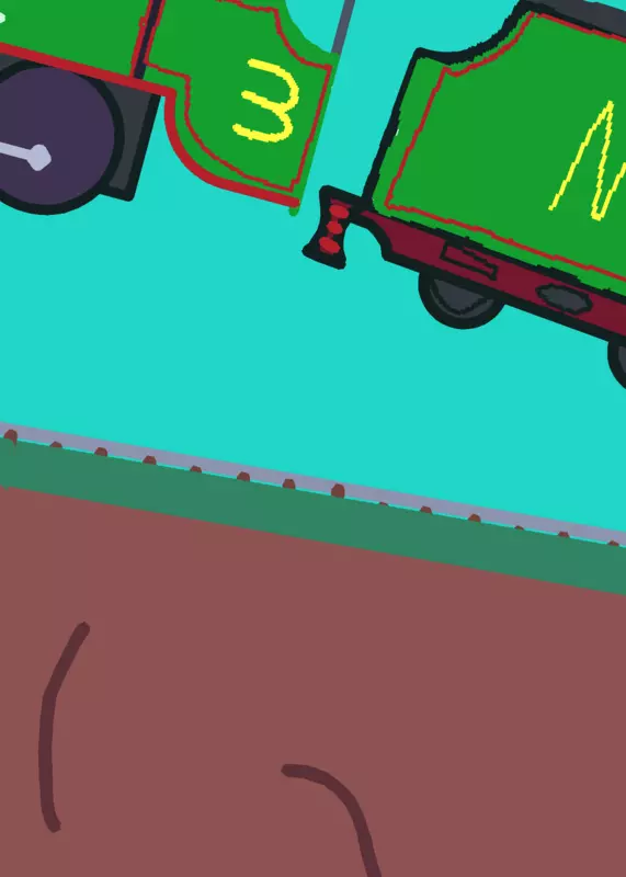 Train crash by @cats_lovers