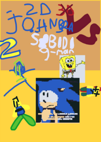 Aaa bob esponja já não 3D sim 2D