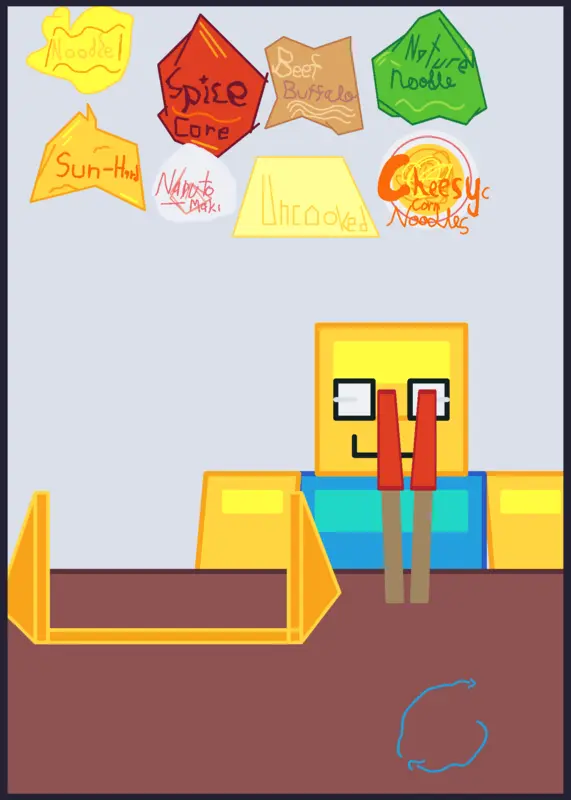 Robloxian Noodle Mukbang by @Zaikai_Official