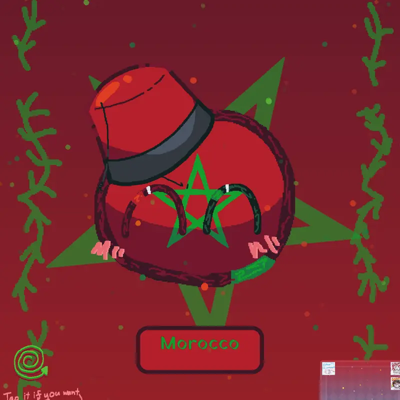 Just some Countryballs puzzle.. by @The_Spanish_Morocco
