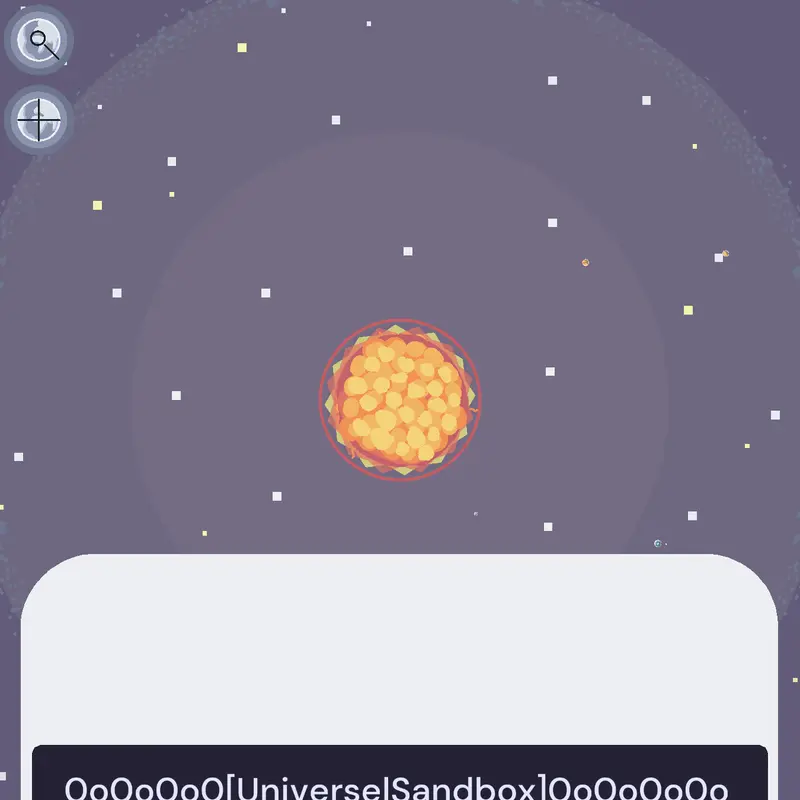 Universe simulator by @TLN_baldy