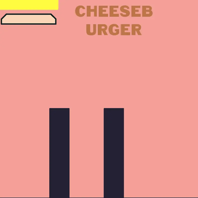 Make a cheeseburger by @cydluvmichaeljackson
