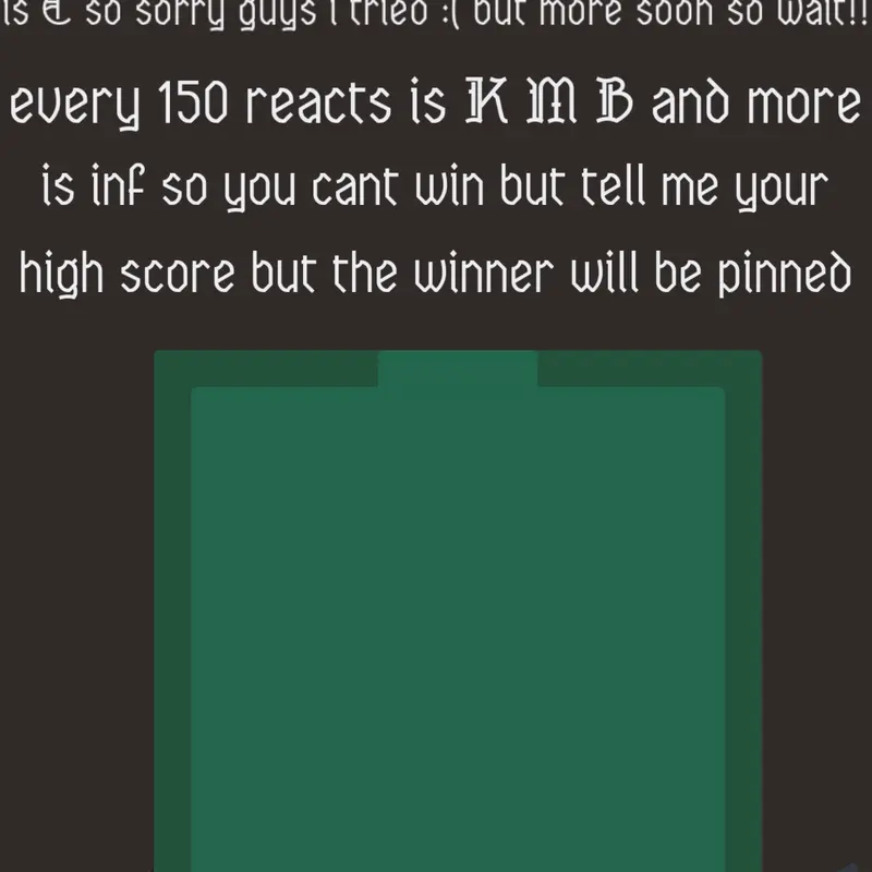 Game by @EverYThinG_iN_CaSTlE