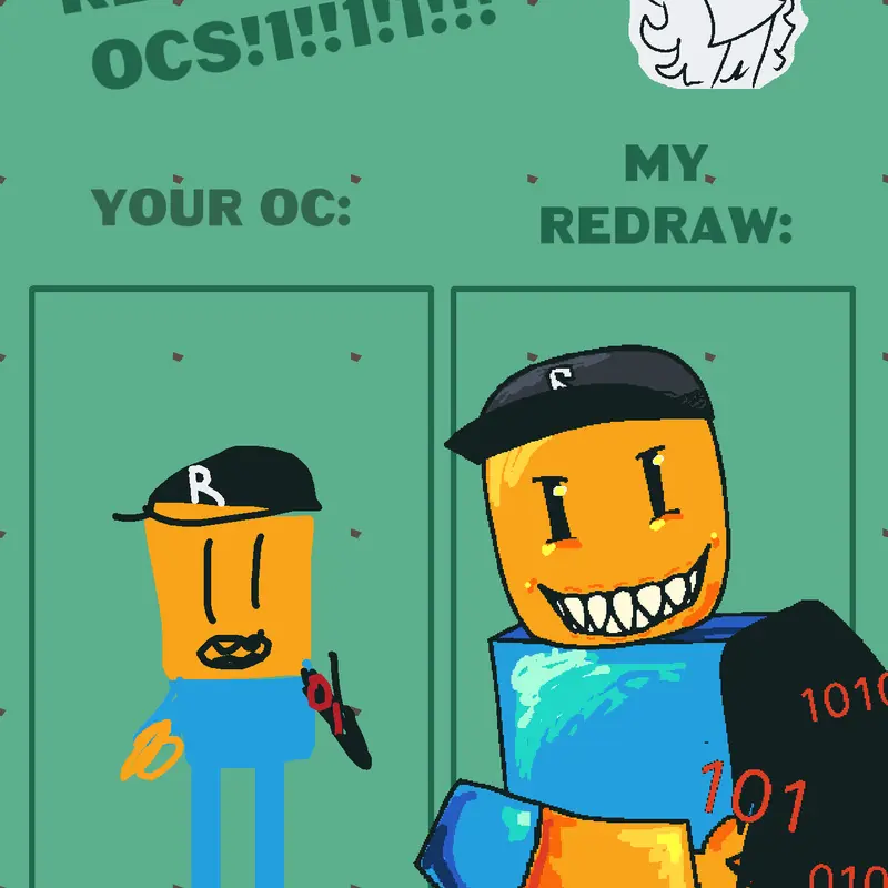 Redrawing ocs by @Itz_Kaydence