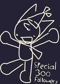 special 300 followers yay