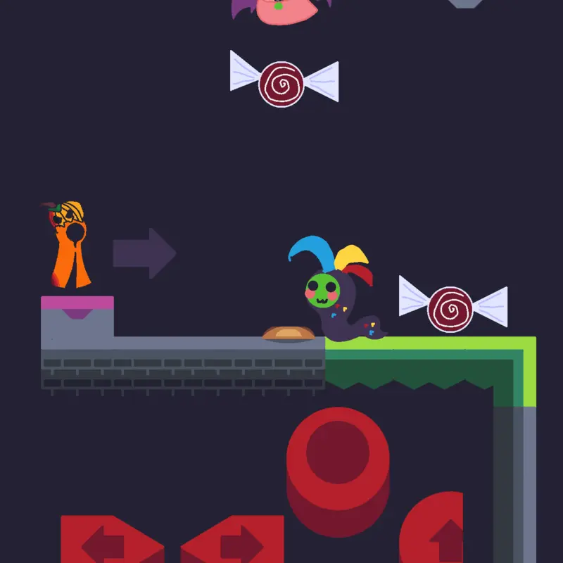 Happy Halloween platformer by @CDel