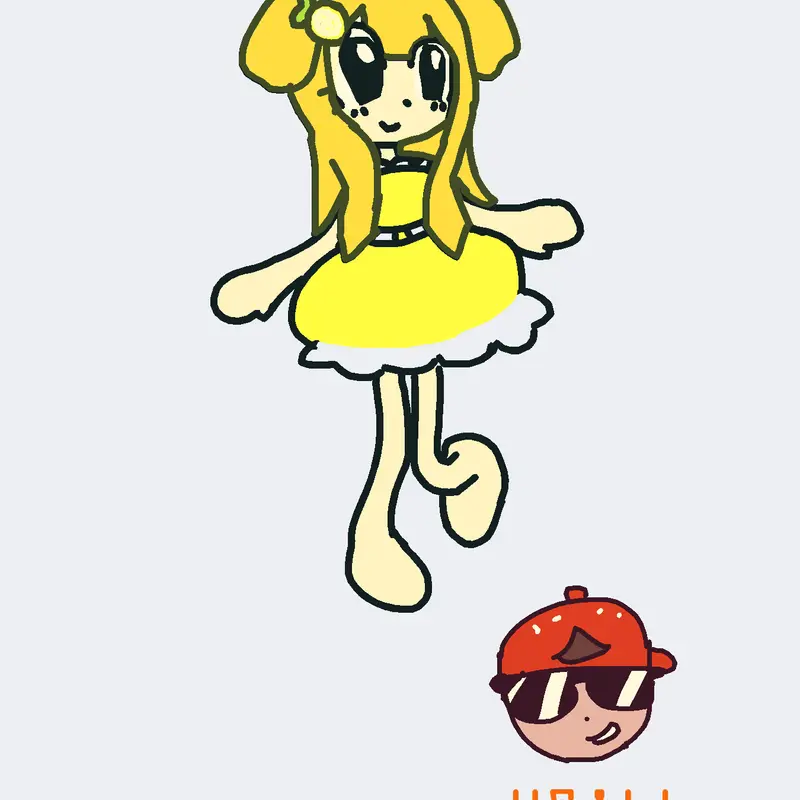 I can’t draw hair nor shoes okay? by @biscuit_z