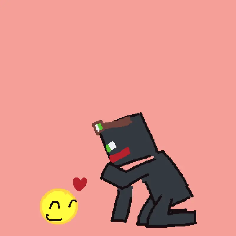 Little art I made of mob and verity by @dv4_poppyfan