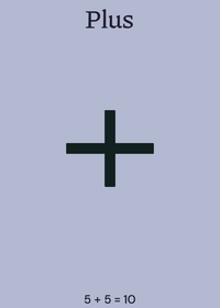 Math symbols band 1-5