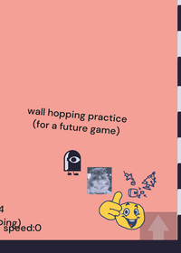 wall hopping practice!!