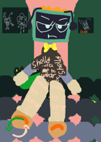Vee in my own skin called dinosaur tv...