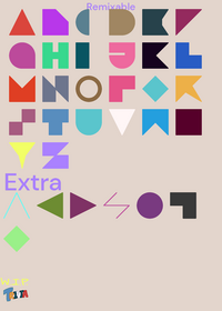 Shape letters Alphabet Band