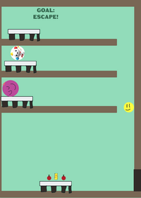 Smiley, ESCAPE!