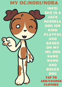 My oc dog cute