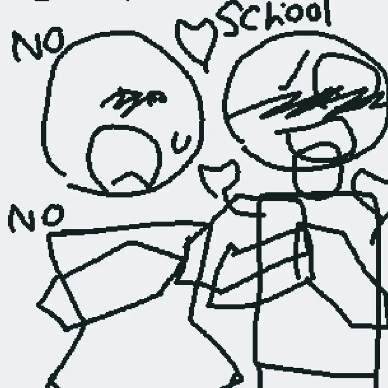 Eat everything from school by @bang_rizal