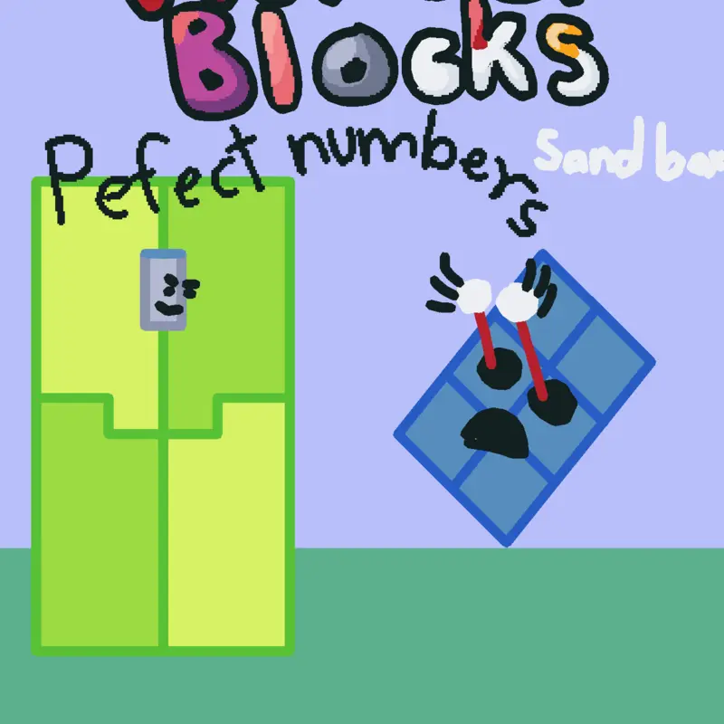 Numberblocks perfect sandbox by @MichaelJonks