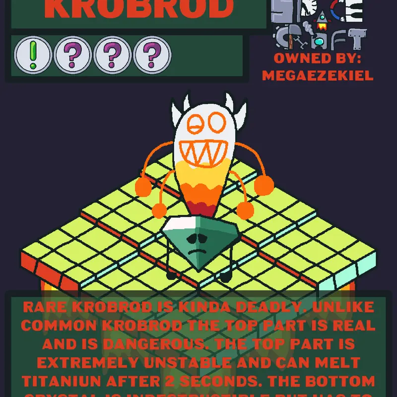 Science spacecraft: rare krobrod by @watch_corp