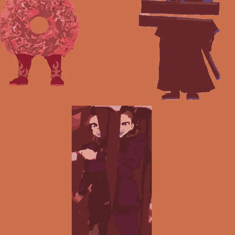 2 kitkat và 1 donut by @nathasa