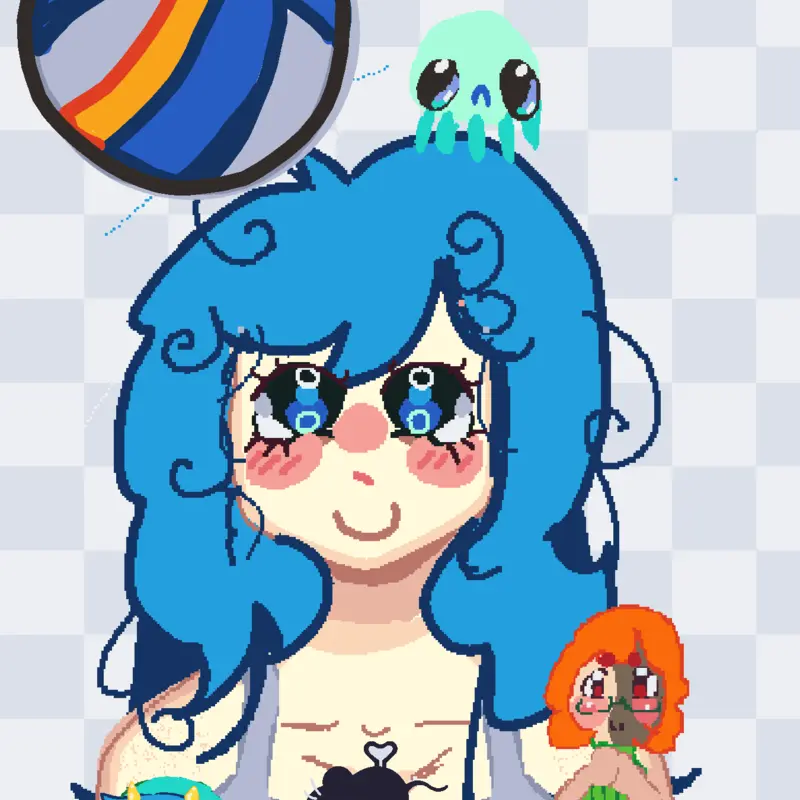 Random silly game of my oc..? by @hailey_is_silly