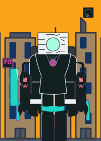 titan projector man