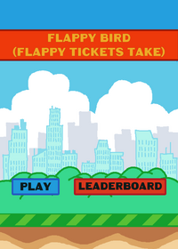Flappy Bird (Flappy Tickets) in Castle!