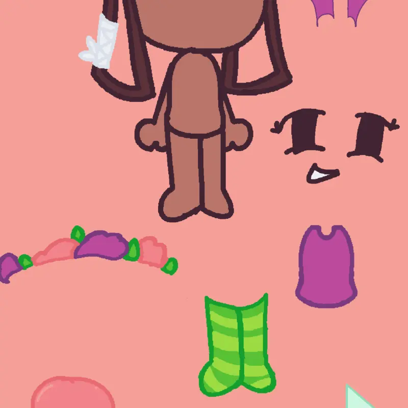 Dandy’s world dressup I hope you enjoyed by @melody_loves_pickle