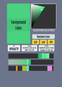 OKLCH Color Picker