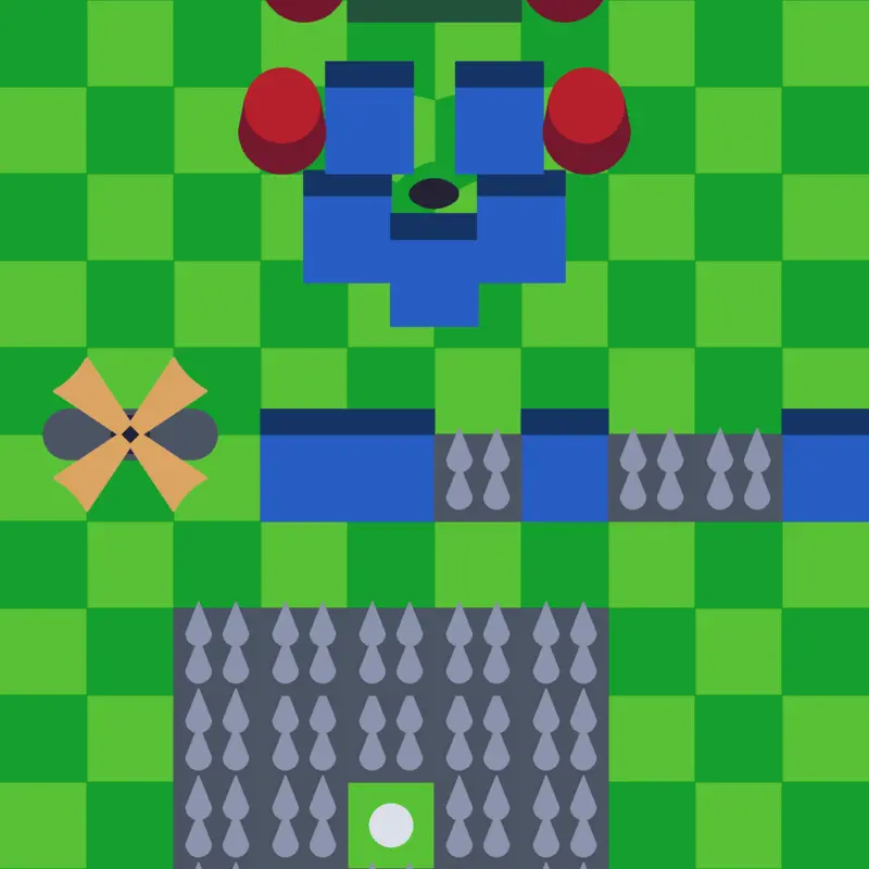Impossible top down golf by @UrielOrellana