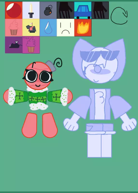 Bobette And Emoji Cat! Good Emoji cat✅️ by @jared01
