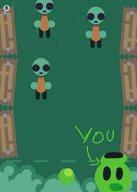 Pvz but i do It in castle