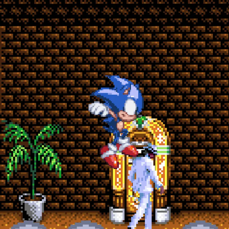 Sonic by @Drabthespritter2be5