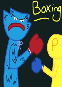 Huggy wuggy boxing