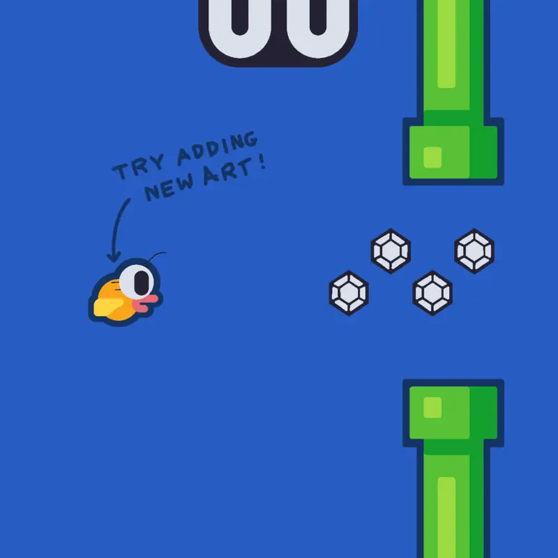 My first game by @GCamp